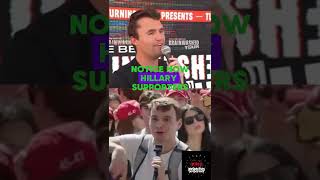 Charlie Kirk Challenges Arrogant College Student shots [upl. by Sire38]