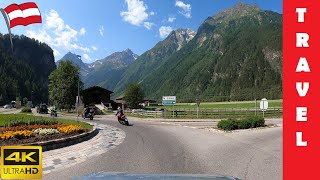 Driving in Austria 6 Ötztal valley Oetz  Sölden  Obergurgl 4K 60fps [upl. by Derina]