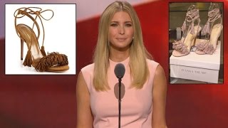 Ivanka Trump Hits Back at Claim That She Ripped Off Italian Shoe Design [upl. by Easter]