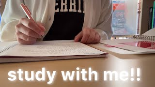 study with me 【BGMなし】 勉強asmr 30分一緒に勉強しませんか？ study 勉強 勉強のモチベ 勉強モチベーション 受験生 [upl. by Ila]