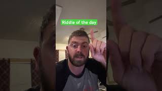 Riddle of the day youtubeshorts riddlecommunity riddleaddict [upl. by Roseline]