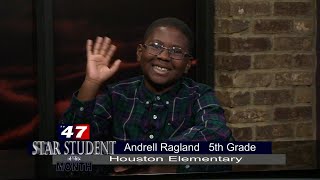 Star Student Andrell Ragland 103024 [upl. by Rehpotsirhcnhoj]