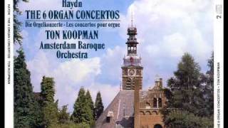 Haydn  Organ Concerto No 1 in D  3Allegro  Ton Koopman [upl. by Eilsel]