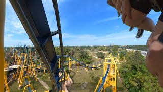 Montu  Busch Gardens Tampa  Bolliger amp Mabillard  Onride  POV [upl. by Portia]