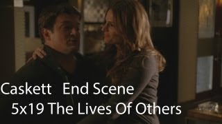 Castle  5x19 quotThe Lives Of Othersquot End Scene Caskett solved 100th Murder HD [upl. by Ednarb928]