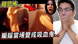 三個真實拍到吸血鬼的驚悚畫面 3 Real Vampire Caught on Camera【希露弟弟啃雞腿】 [upl. by Nylrad]