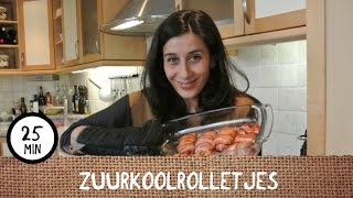 Lekker recept Zuurkoolrolletjes [upl. by Legra194]