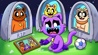 RIP CATNAPs FAMILY Poppy Playtime Animation [upl. by Obadias]