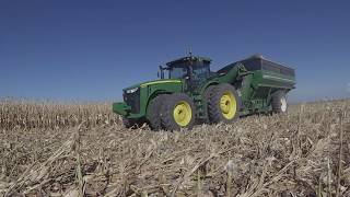 Beckley Harvesting Fall Harvest 2016 Kansas USA [upl. by Sirama]