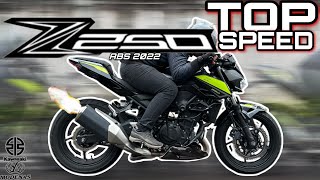 MODENAS Z250 2022 TOPSPEED  MODENAS KAWASAKI Z250 ABS 2022 TOP SPEED [upl. by Noed]