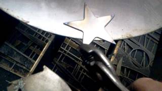 500 ipm cutting quotstarquot  WMF Alpha Wolf CNC Plasma Cutter [upl. by Tawney200]