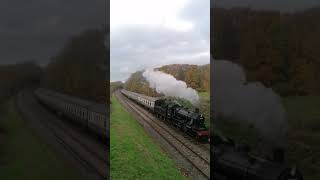 BR Standard Class 2 Locos at Kinchley Lane  Great Central Railway  Last Hurrah 2024 [upl. by Devaj]