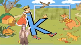 Kk Kicking King  Miss Ana in Letterland  Episode 11 [upl. by Arnulfo]