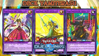 ¡El GUERRERO que viene de los CIELOS Deck Yamiterasu YuGiOh Duel Links [upl. by Eggleston753]