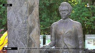 10 mai  SainteSuzanne commémore la journée nationale de l’abolition de l’esclavage [upl. by Atte925]