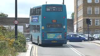 Arriva Kent Volvo B7TL ALX400 at Chatham  6401 GN04UDM [upl. by Caiaphas317]