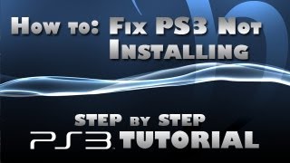 PS3 not installing a download fix error 80029564 [upl. by Tallula]