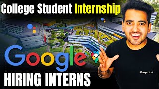 Google Student Researcher Internships  1 Lakh Per Month Stipend  Paid Internships for Students [upl. by Agneta]