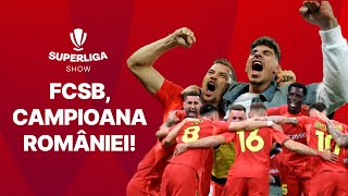 FCSB campioana României  SUPERLIGA SHOW 202324 [upl. by Aliakim]