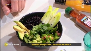 Dossier du Jour  Salades composées  les stars de lété [upl. by Airpal]