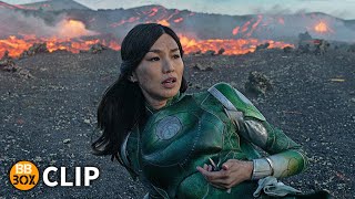 Sprite Stabs Sersi Scene  Eternals 2021 Movie Clip HD HINDI [upl. by Niarb576]