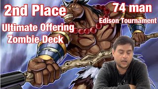 2nd Place Ultimate Offering Zombies Deck 74 man Edison Tournament [upl. by Teryn]