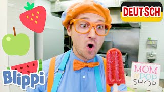 Blippi Deutsch  Eis am Stiel  Abenteuer und Videos für Kinder [upl. by Harriet]