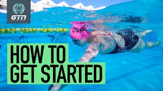 Triathlon Swim Training For Beginners [upl. by Eillak]