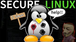 5 Steps to Secure Linux protect from hackers [upl. by Vinay609]