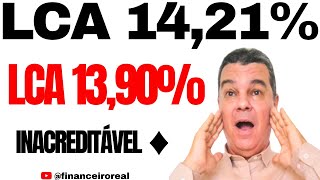 AS MELHORES OPORTUNIDADES COM TAXAS INACREDITÁVEIS NA RENDA FIXA EM LCAS COM GARANTIA DO FGC [upl. by Lightman]