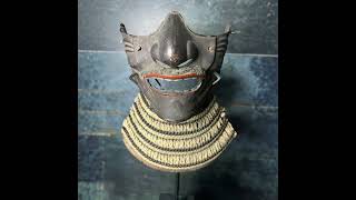 Edo Period Japanese Menpo Mask [upl. by Waxman]