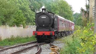 J27 Class 060 No 65894 at The Wensleydale Railway  22nd August 2018 [upl. by Laefar]