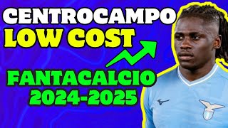 6 CENTROCAMPISTI LOW COST al FANTACALCIO 2024 25  Guida Asta Fantacalcio [upl. by Enyawal]