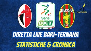 ⚪🔴 Bari  Ternana 🔴🟢 in diretta live con statistiche e cronaca in tempo reale ⚽ 🥅 [upl. by Raquel]