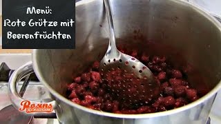 Rosins Restaurants  Rosins Rezept Rote Grütze mit Beerenfrüchten  kabel eins [upl. by Anahsed371]