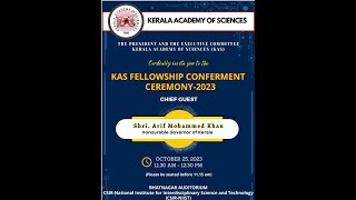 KAS FELLOWSHIP CONFERMENT CEREMONY 2023 [upl. by Siuluj919]