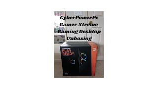 CyberPowerPc Gamer Xtreme Gaming Desktop GXi2000CST Unboxing [upl. by Tnahsin]