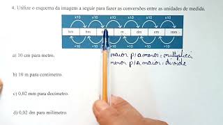 Como transformar unidades de medidas metro para km decímetro para milímetro centímetro para m [upl. by Jo-Anne]