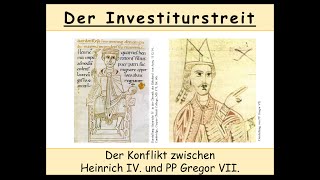 Der Investiturstreit  Teil 2 Der Konflikt zwischen Heinrich IV und Gregor VII 12 [upl. by Faustina]