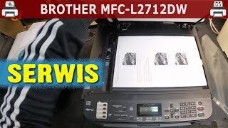 BROTHER MFCL2712DW 🖨️ Serwis [upl. by Richy799]