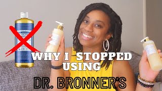 Why I STOPPED using Dr Bronners Castile Soap 🧼  Honest Update [upl. by Elson771]