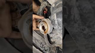 engine oil cooler replaced howto mechanic for you  professional mechanicsubscribe Me Tanks [upl. by Anniken]