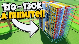 How To Make The NEW BEST Starter Farm  Block Tycoon ROBLOX [upl. by Kenric523]