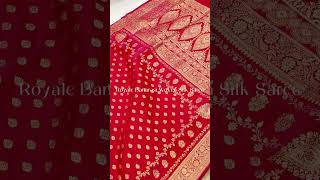 banarasi saree  different types of banarasi sarees with price  banarasi silk sarees [upl. by Yerocaj]