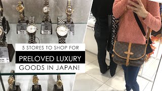 5 Places to Shop Preloved Luxury in JAPAN [upl. by Mossolb]