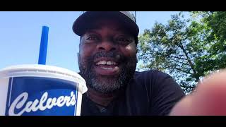 Culvers review of deluxe burger [upl. by Arbrab156]