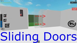 How to make Sliding Doors in Piggy [upl. by Wickman]