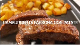 Hamburger di fassona con patate  Le Ricette di GiacCo [upl. by Echo]