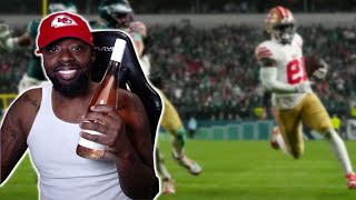 PHILLY GOT BEATDOWN San Francisco 49ers vs Philadelphia Eagles  Game Highlights REACTION [upl. by Nnahs236]