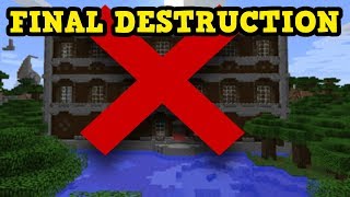 DECONSTRUCTING The Woodland Mansion in Minecraft 7 [upl. by Ahsinac]